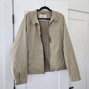 St. John's Bay Tan Lightweight Jacket